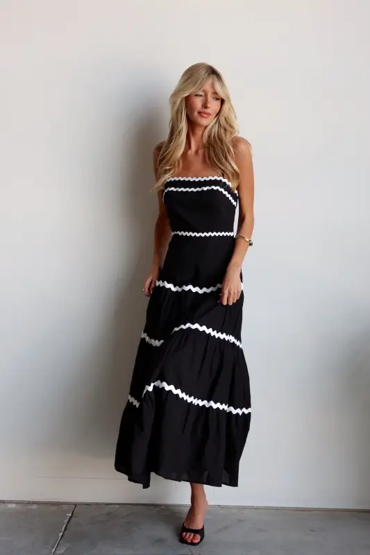Corine Ric Rac Maxi Dress